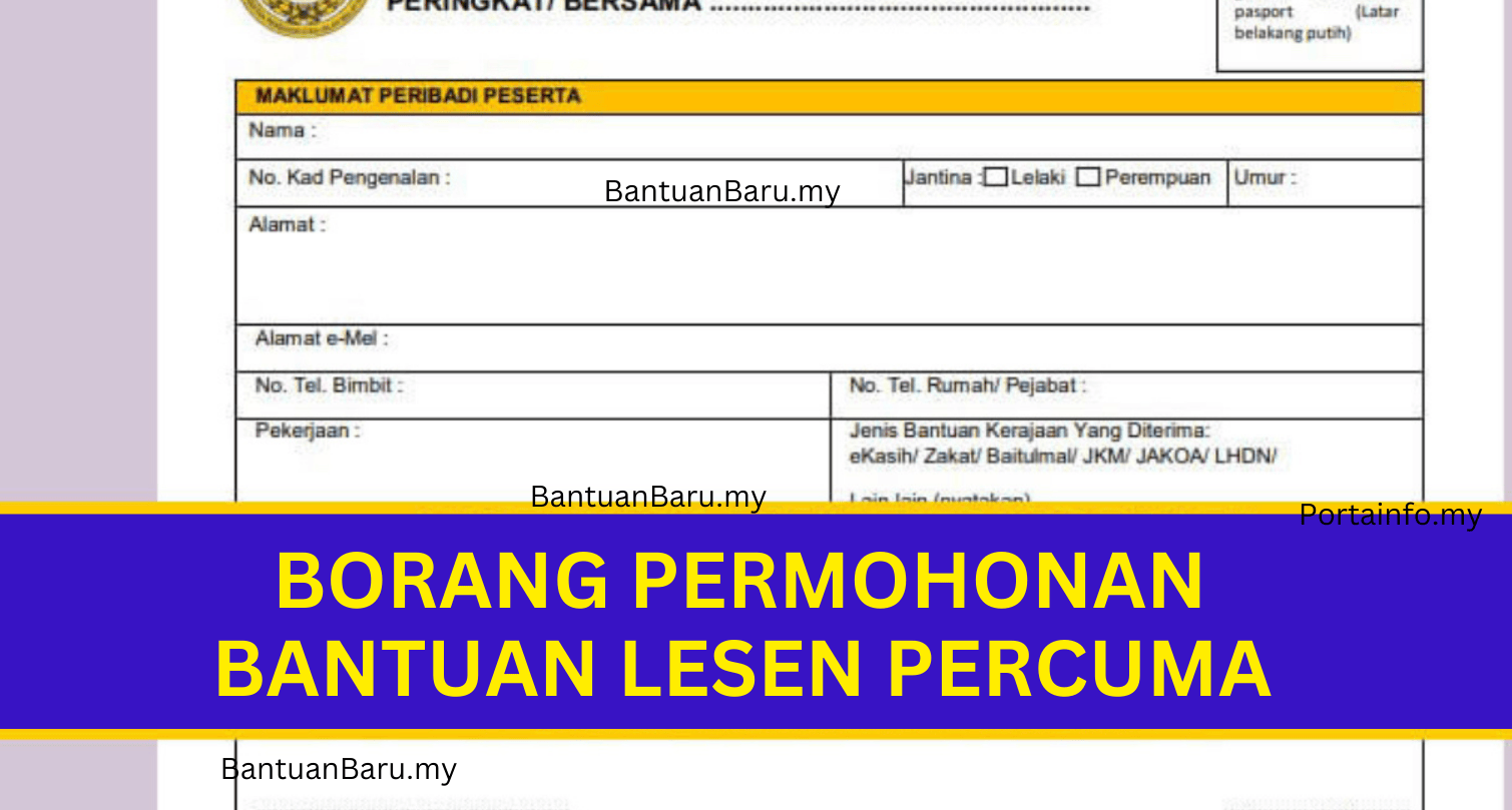 jpj lesen percuma