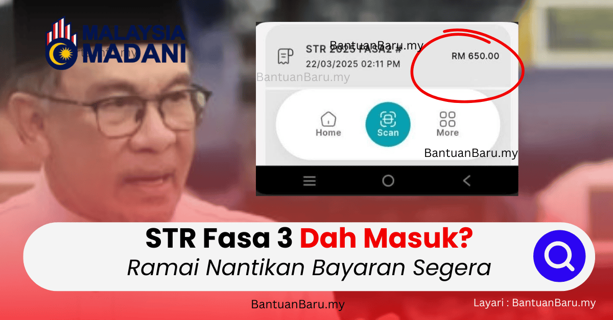 Bila masuk str fasa 3
