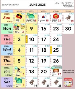 kalendar cuti haji