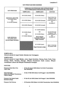 Cuti perayaan