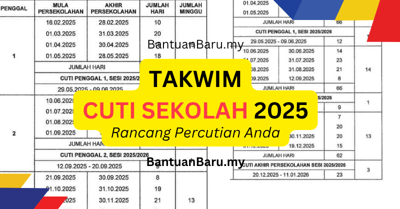 Takwim Sekolah 2025