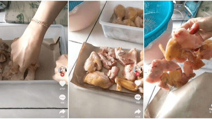 Cara mudah simpan ayam