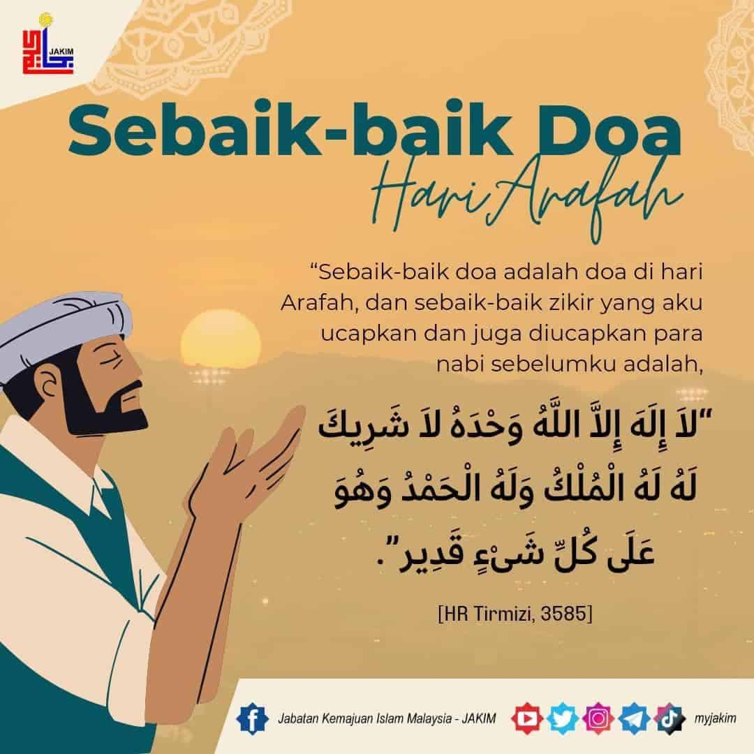 Waktu Mustajab Doa Hari Arafah 2025