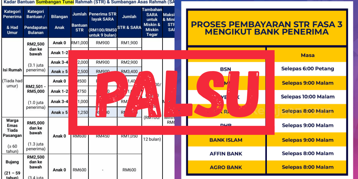 STR RAYA HAJI ADALAH TIDAK BENAR