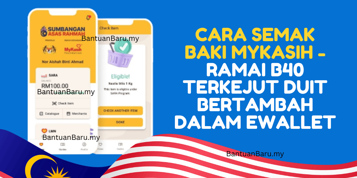 CARA SEMAK BAKI MYKASIH