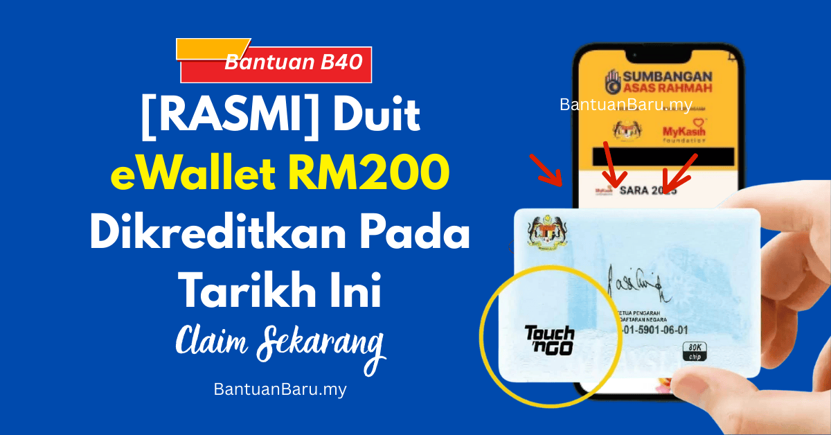 Bantuan eWallet RM200
