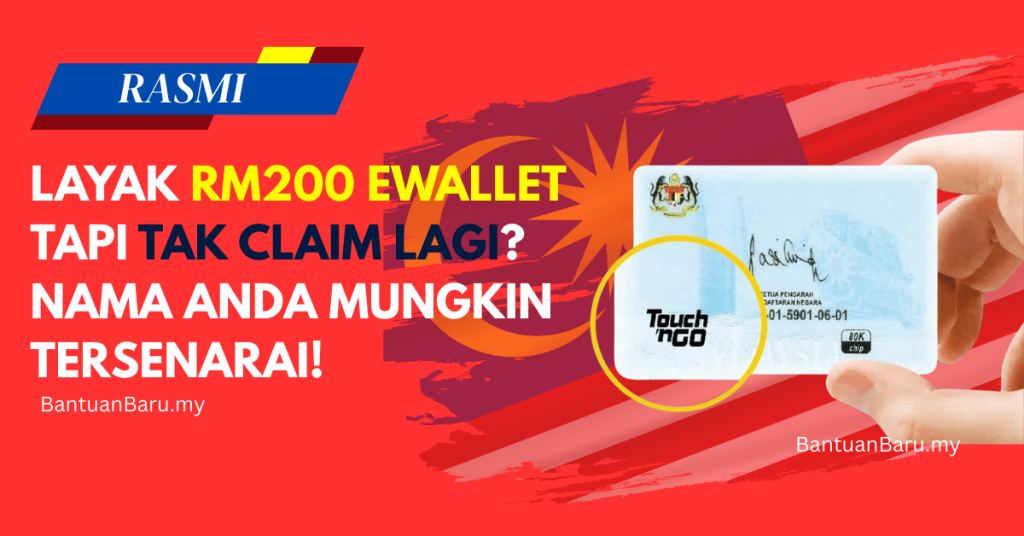 Rm200 Paper Senarai Penerima eWallet RM200 September Dalam MyKad- Nama Anda Ada ...