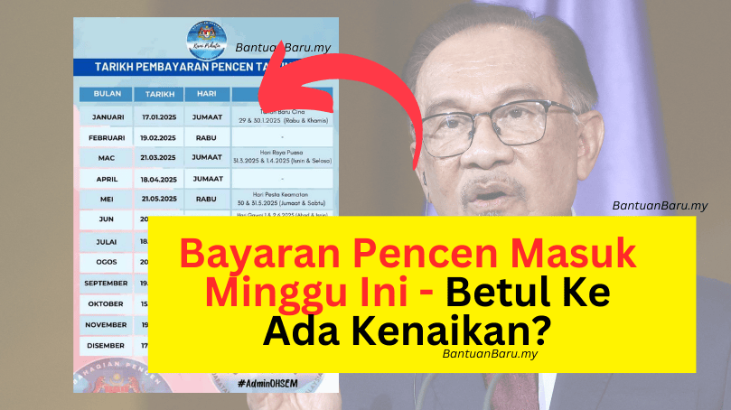 Jadual Pencen Ogos 2025