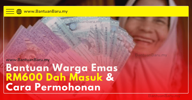 Bantuan warga emas september