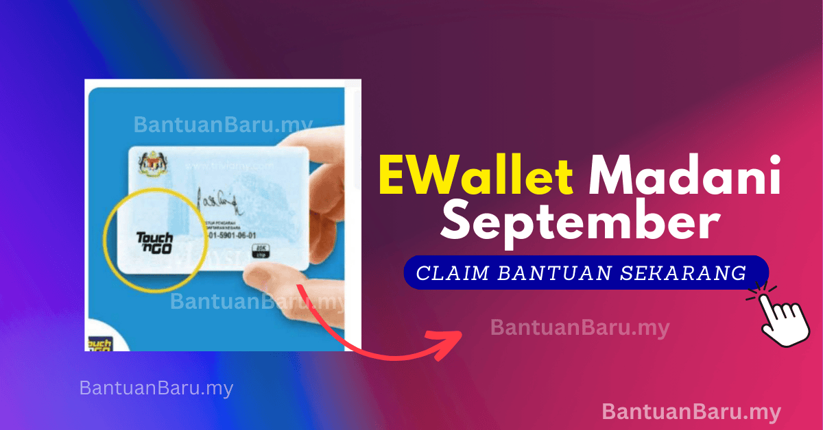 Ewallet madani september
