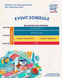 event sarong keretapi